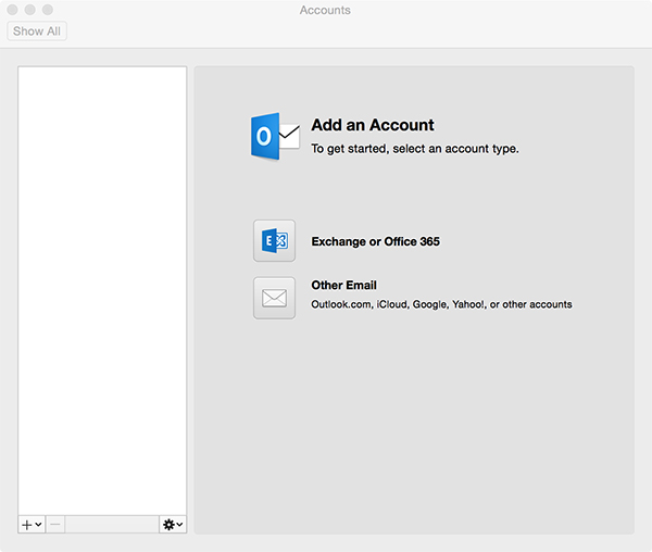 find domain and user for microsoft outlook for mac